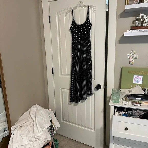 a new day Black and White Polka Dot Maxi Dress - Picture 2 of 8